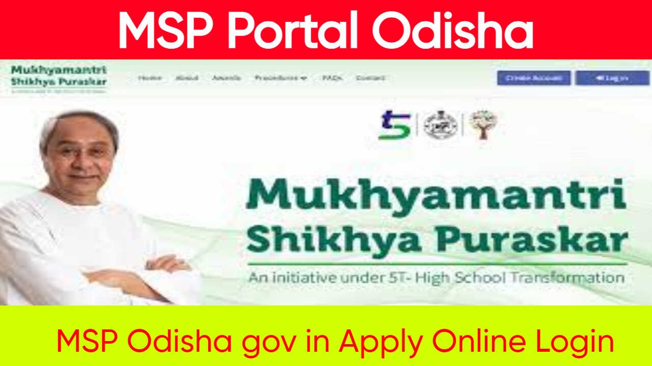 MSP Portal Odisha